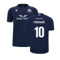 2023-2024 Scotland Rugby Gym Training Shirt (Navy) (Your Name)