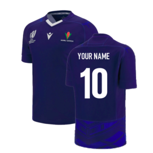 Samoa RWC 2023 XV Home Poly Rugby Shirt (Your Name)