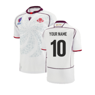 2023-2024 Georgia Rugby Replica Away Shirt (Your Name)