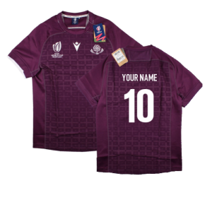 2023-2024 Georgia RWC Warm-Up Rugby Training Shirt (Your Name)