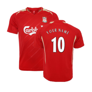 2005-2006 Liverpool Home CL Retro Shirt (Your Name)