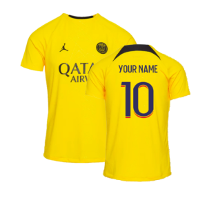 2023-2024 PSG Pre-Match Shirt (Yellow)