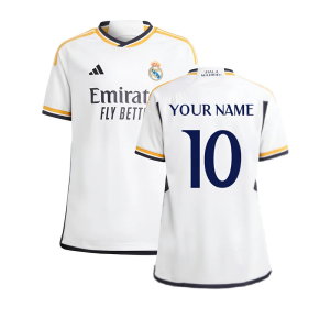 2023-2024 Real Madrid Home Shirt (Kids) (Your Name)