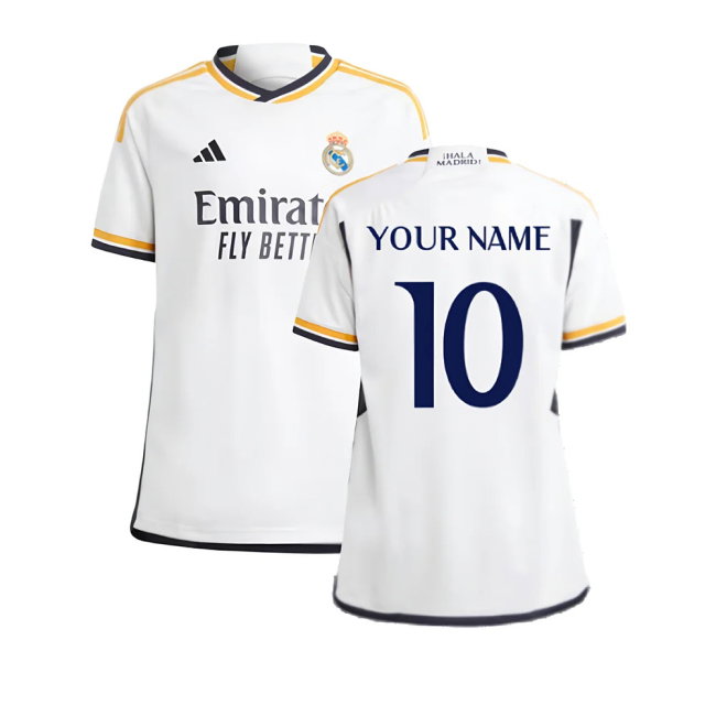2023-2024 Real Madrid Home Shirt (Kids) (Your Name)