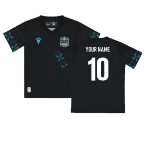 2023-2024 Glasgow Warriors Home Rugby Mini Kit Shirt (Your Name)