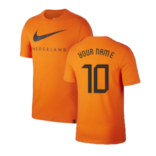 2020-2021 Holland Ground Tee (Orange) (Your Name)