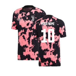 2019-2020 Juventus Pre-Match Training Shirt (Pink) (Your Name)