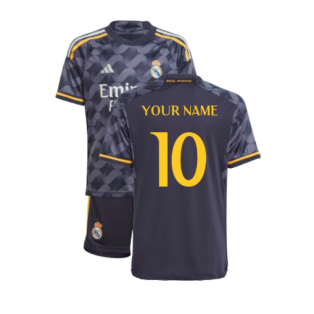 2023-2024 Real Madrid Away Youth Kit (Your Name)