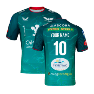 2023-2024 Scarlets Away Rugby Shirt