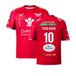 2023-2024 Scarlets Home Rugby Shirt