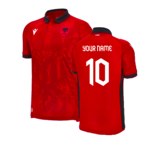 2023-2024 Albania Home Authentic Shirt (Your Name)