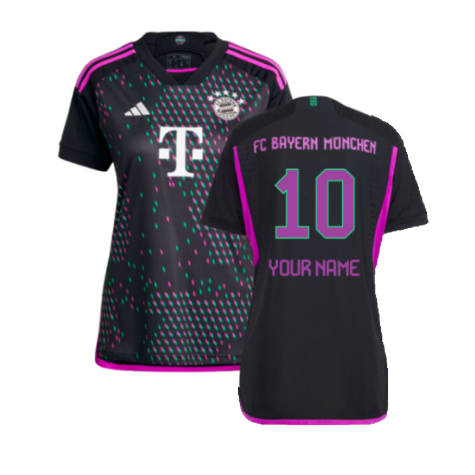 2023-2024 Bayern Munich Away Shirt (Ladies) (Your Name)