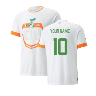 2022-2023 Ivory Coast Away Shirt (Your Name)