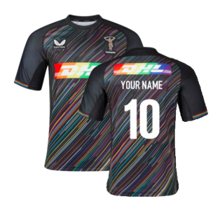 2023-2024 Harlequins Rugby Replica Pride Jersey (Your Name)