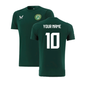 2023-2024 Republic of Ireland Players Travel T-Shirt (Botanical)