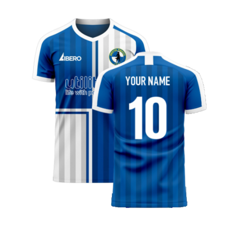 Bristol Rovers 2023-2024 Home Concept Football Kit (Libero) (Your Name)