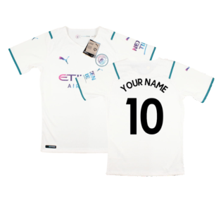 2021-2022 Manchester City Away Promo Jersey (No Sponsor) (Your Name)