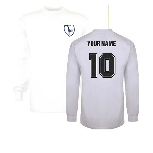 Tottenham Hotspur 1963-66 Home Retro Shirt (Your Name)