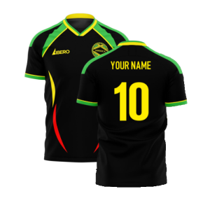 Jamaica 2006 Style Away Concept Shirt (Libero) (Your Name)