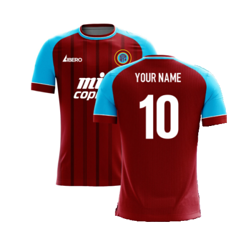 Villa 2024-2025 Home Concept Football Kit (Libero) (Your Name)