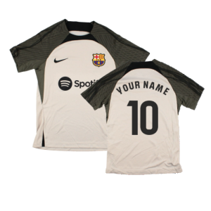 2023-2024 Barcelona Training Knit Football Shirt (Sequoia) - Kids