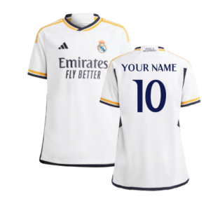 2023-2024 Real Madrid Home Shirt (Kids) (Your Name)