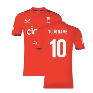 2024 England Cricket T20 Replica Short Sleeve Tee