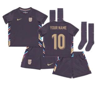 2024-2025 England Away Mini Kit (Your Name)