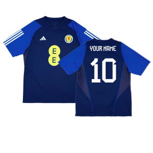 2023-2024 Scotland Player Issue Training Shirt (Navy)