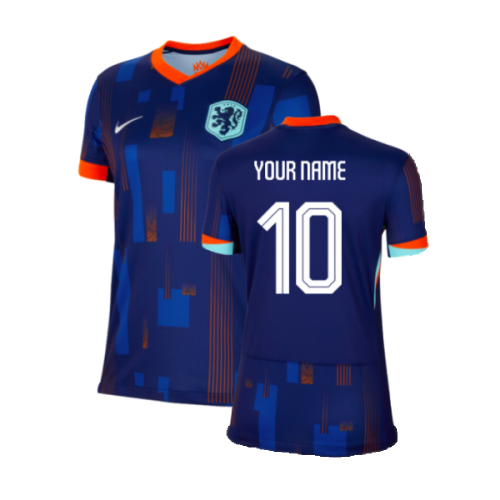 2024-2025 Netherlands Away Shirt (Womens) (Your Name)