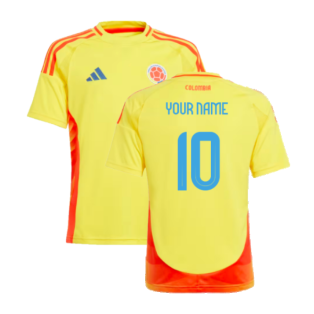 2024-2025 Colombia Home Shirt (Kids) (Your Name)