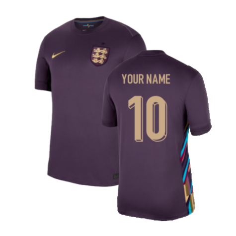 2024-2025 England Away Shirt (Your Name)