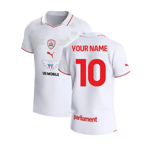 2023-2024 Barnsley Away Shirt (Your Name)