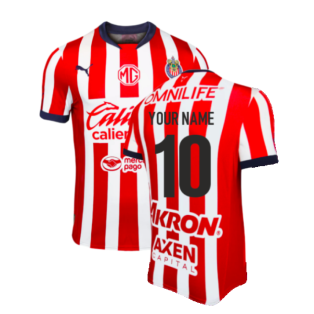 2024-2025 Chivas Home Shirt (Your Name)