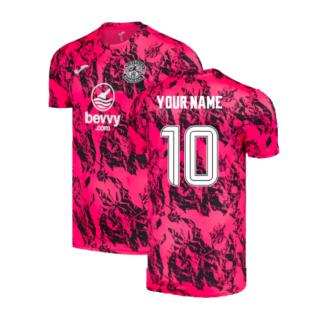 2024-2025 Hibernian Goalkeeper Shirt (Pink) (Your Name)