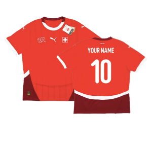 2024-2025 Switzerland Home Shirt (Your Name)