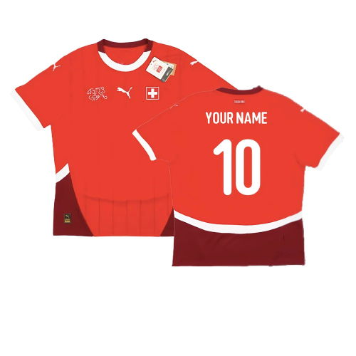 2024-2025 Switzerland Home Shirt (Your Name)