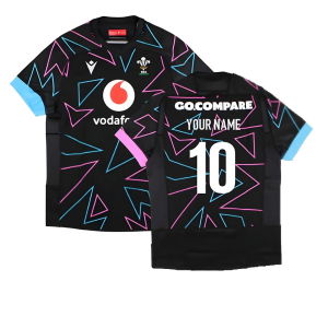 2024-2025 Wales Away Rugby Pathway Pro Authentic Slim Fit Shirt