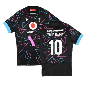 2024-2025 Wales Rugby Away Pathway Body Fit Shirt (Womens)