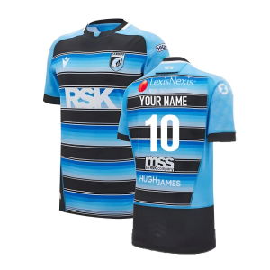 2024-2025 Cardiff Blues Rugby Home Slim Body Fit Shirt