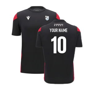 2024-2025 Cardiff Blues Rugby Training Tee (Black)