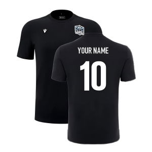 2024-2025 Glasgow Warriors Ath Idra Cotton Shirt (Black)