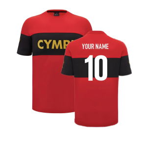 2024-2025 Wales Rugby Leisure T-Shirt (Red)