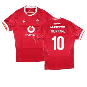 2024-2025 Wales Rugby WRU Home Slim Fit Shirt (Womens)