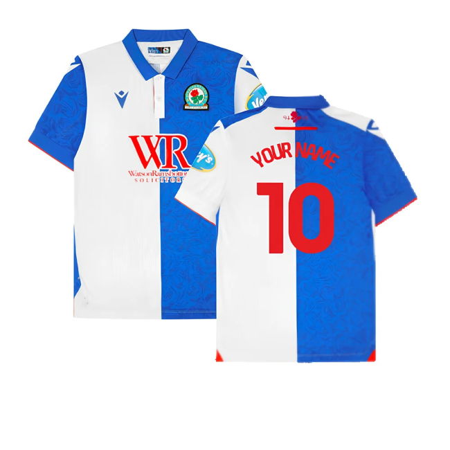 2024-2025 Blackburn Rovers Home Shirt (Your Name)