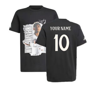Adidas Jude Bellingham Tour Shirt (Black) - Kids