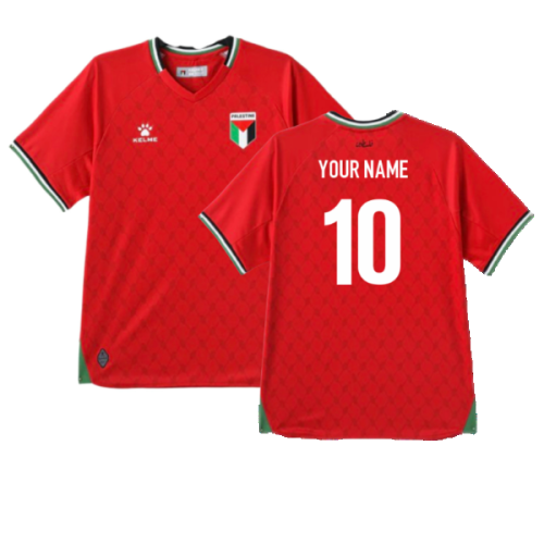 2024-2025 Palestine Home Shirt (Your Name)
