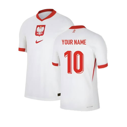 2024-2025 Poland Home Shirt (Your Name)  2024-2025 Poland Home Shirt (Your Name)