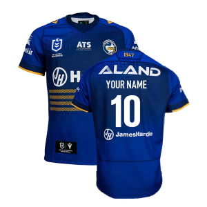 2025 Parramatta Eels Mens NRL Home Rugby Jersey