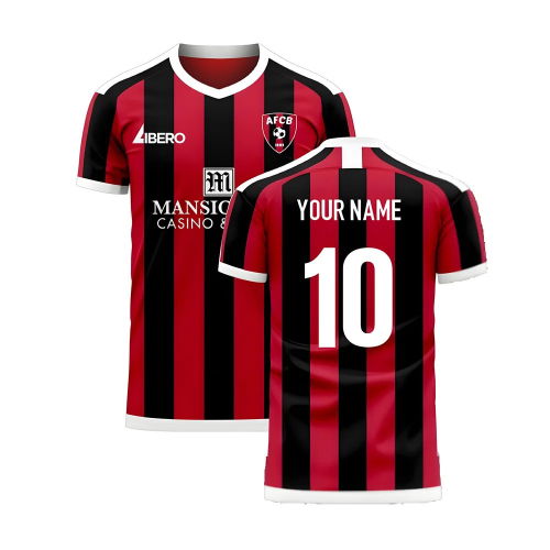 Bournemouth 2024-2025 Home Concept Football Kit (Libero) (Your Name)